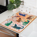 Paws & Pets Microfiber Dish Drying Mat
