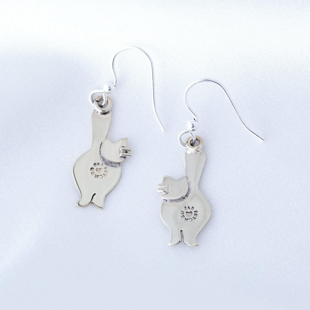 Cat & Dog Mixed Metal Earrings | Handmade, Fair Trade