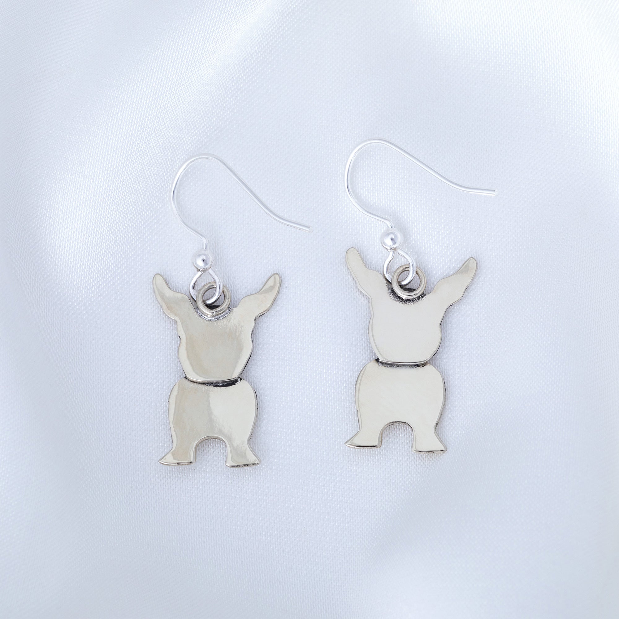 Cat & Dog Mixed Metal Earrings | Handmade, Fair Trade