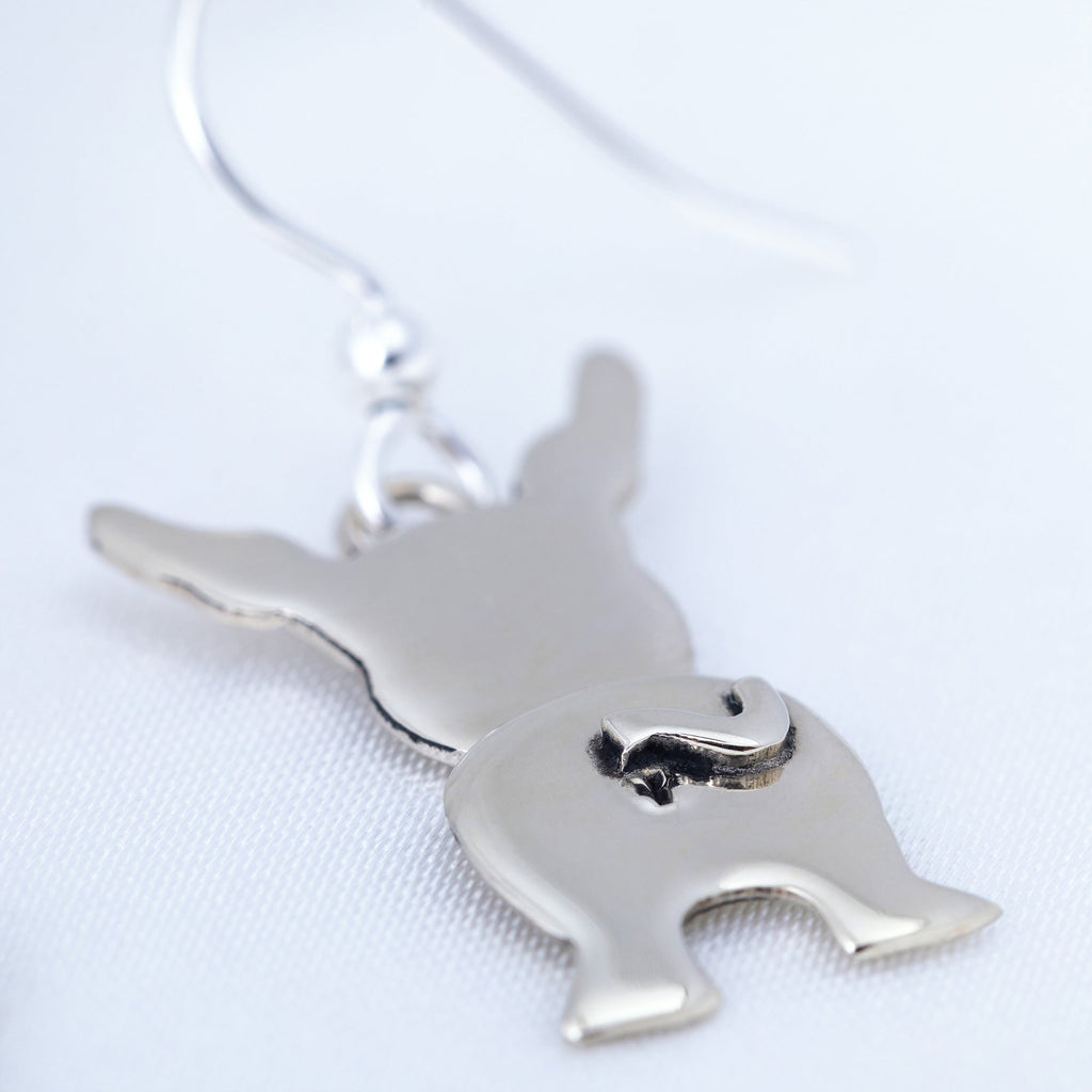 Cat & Dog Mixed Metal Earrings | Handmade, Fair Trade