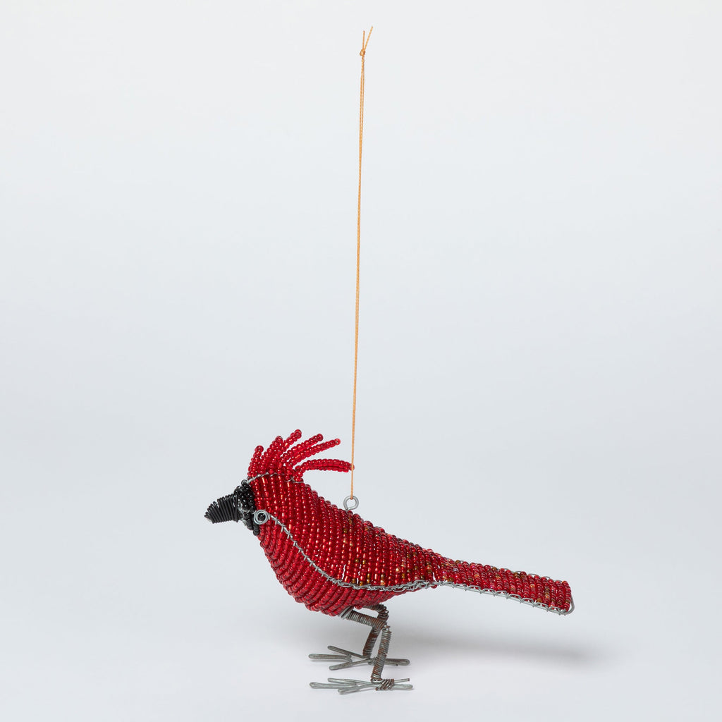 Charming Hand-Beaded Ornament