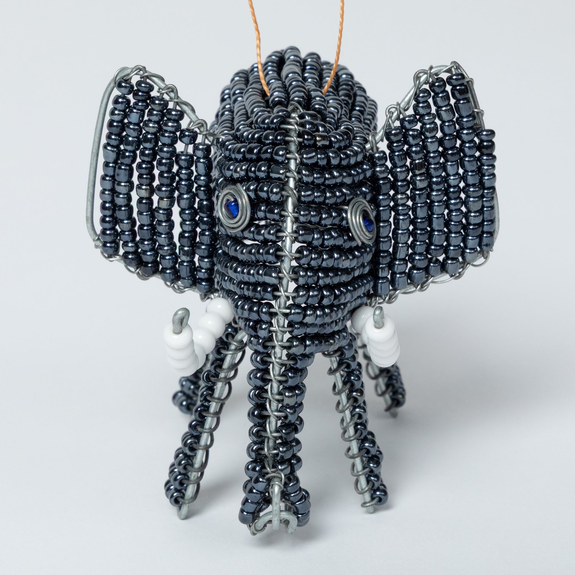 Charming Hand-Beaded Ornament