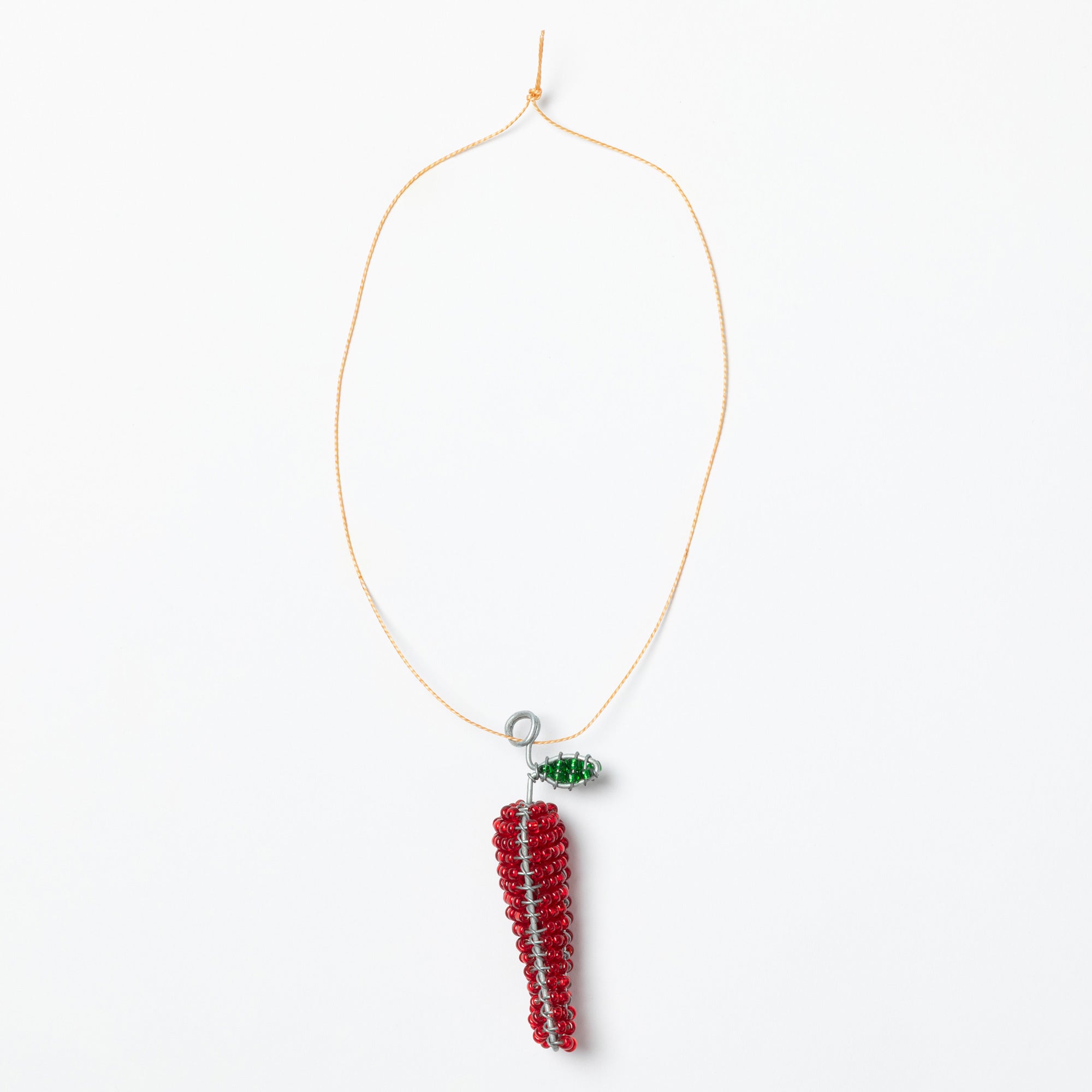 Charming Hand-Beaded Ornament