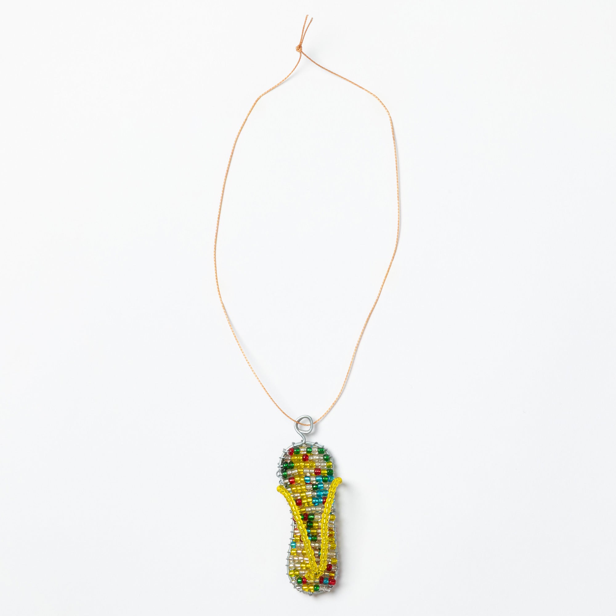Charming Hand-Beaded Ornament