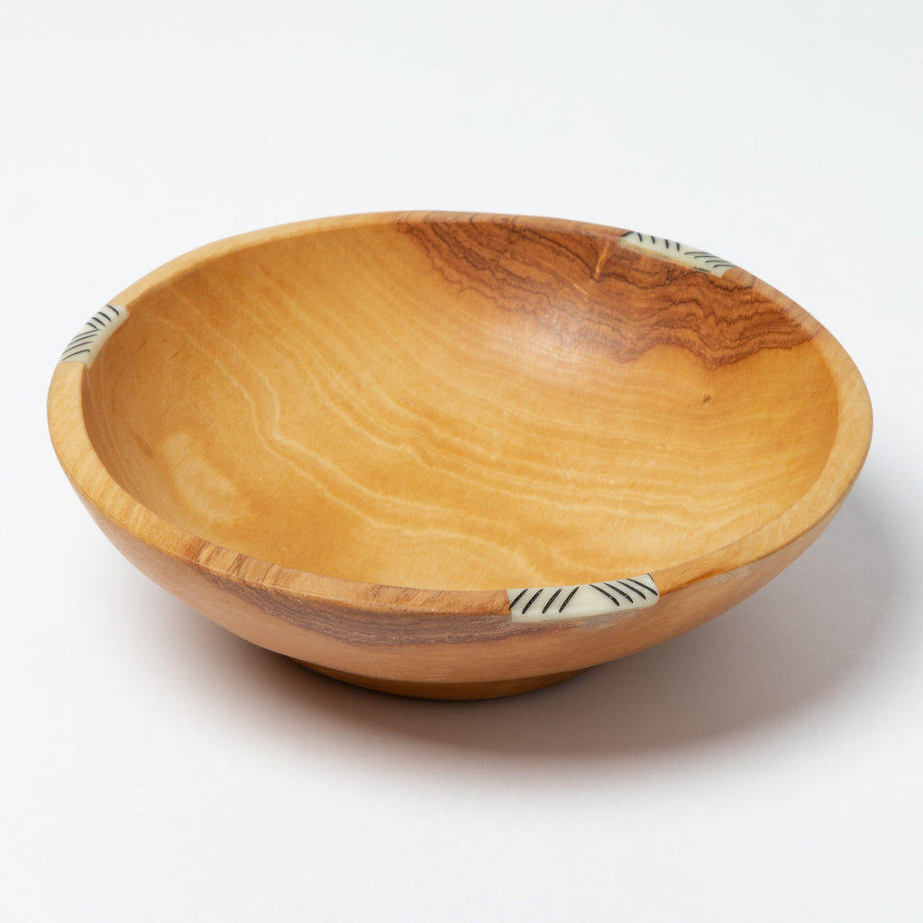 Handcrafted Olive Wood Salad Bowl