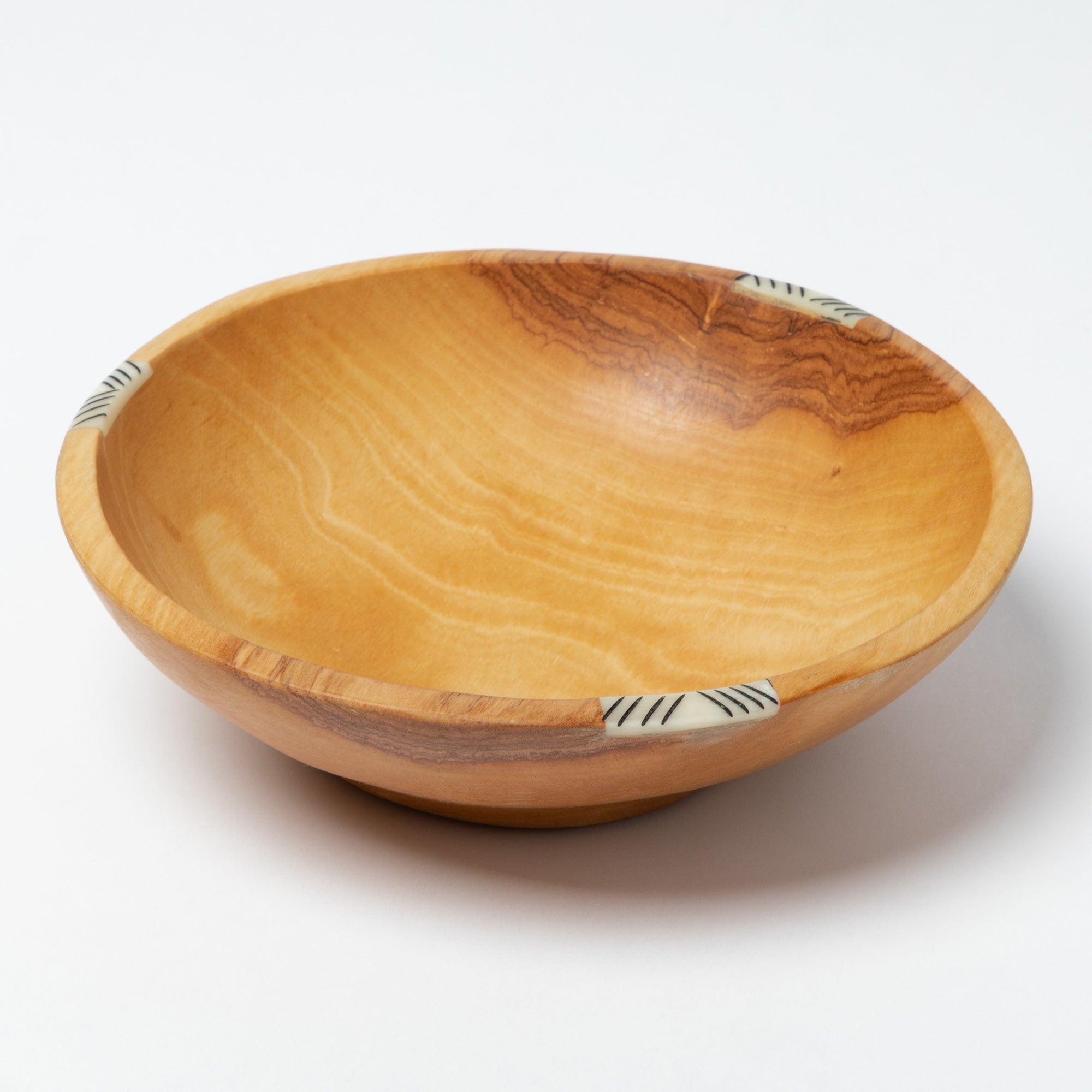 Handcrafted Olive Wood Salad Bowl