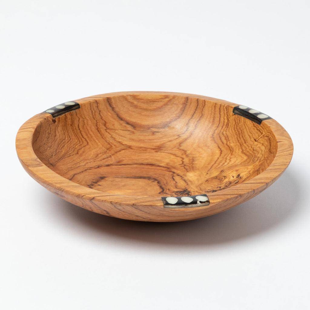Handcrafted Olive Wood Salad Bowl
