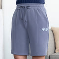 Paw Print Ultra Soft Modal Wrinkle Resistant Shorts with Pockets