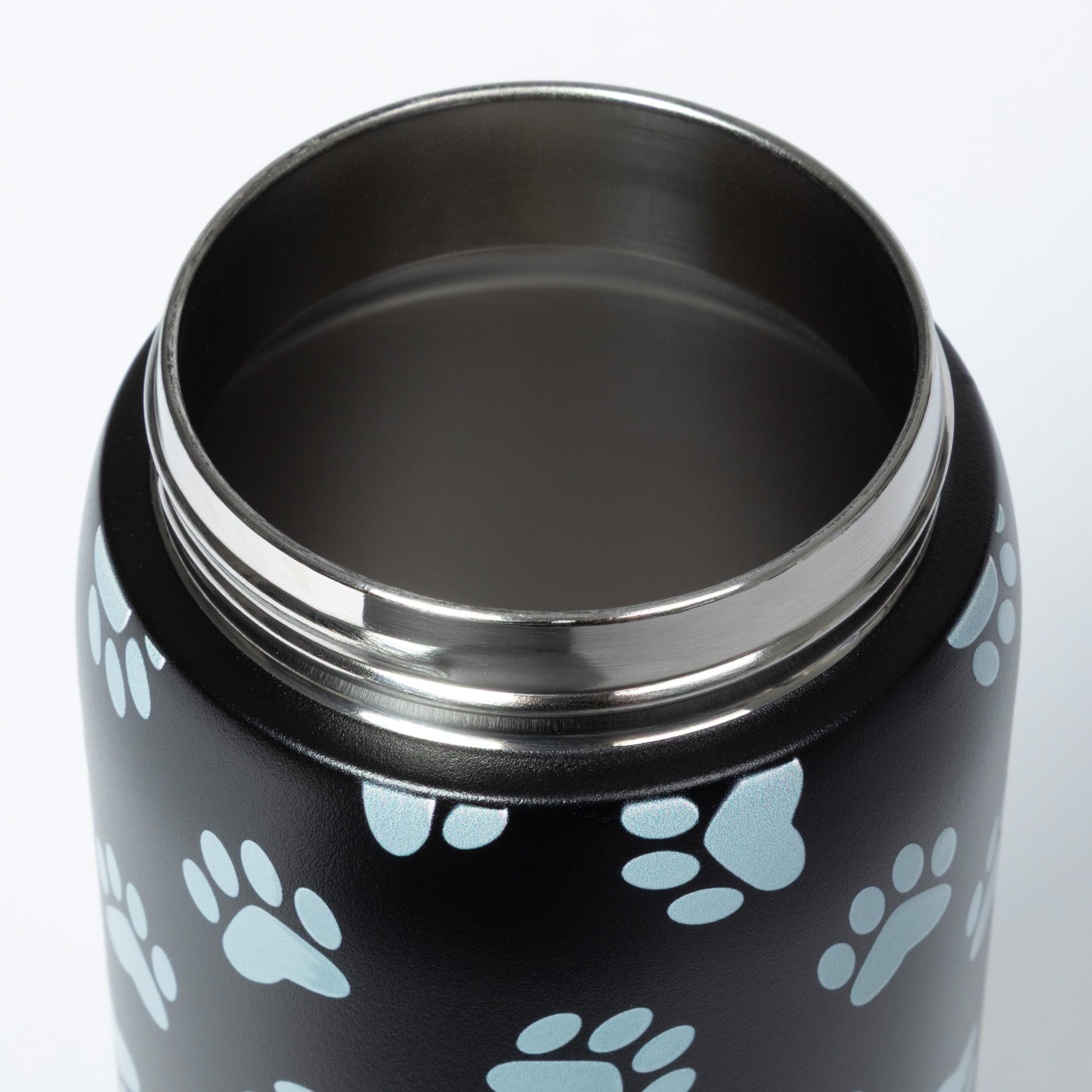Paw Print Easy Sip Stainless Steel Water Bottle - 32oz