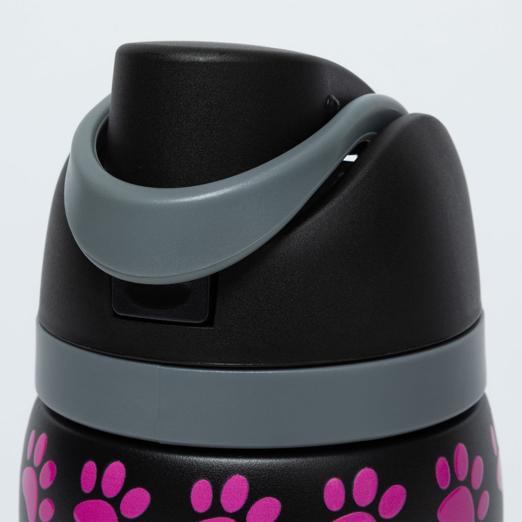 Paw Print Easy Sip Stainless Steel Water Bottle - 32oz