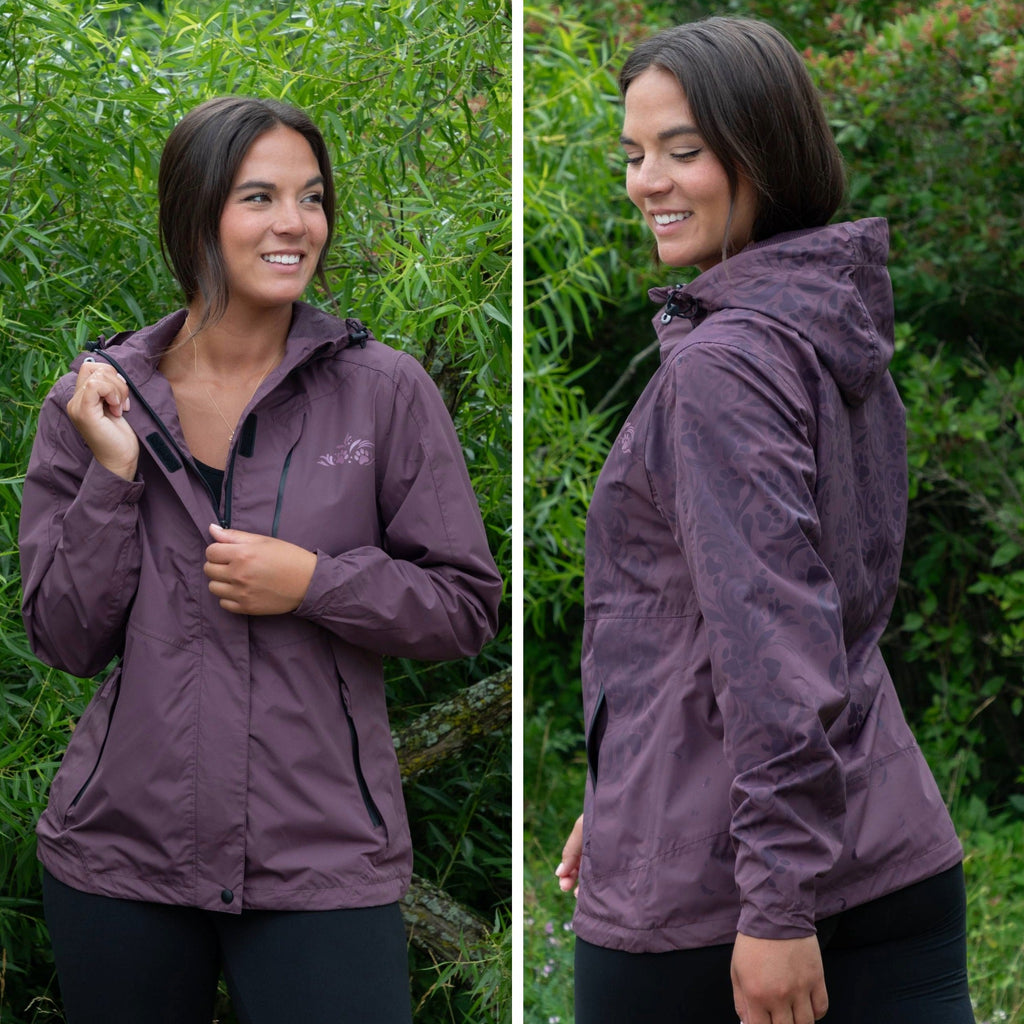 Paw Symphony Magical Print Rain Jacket