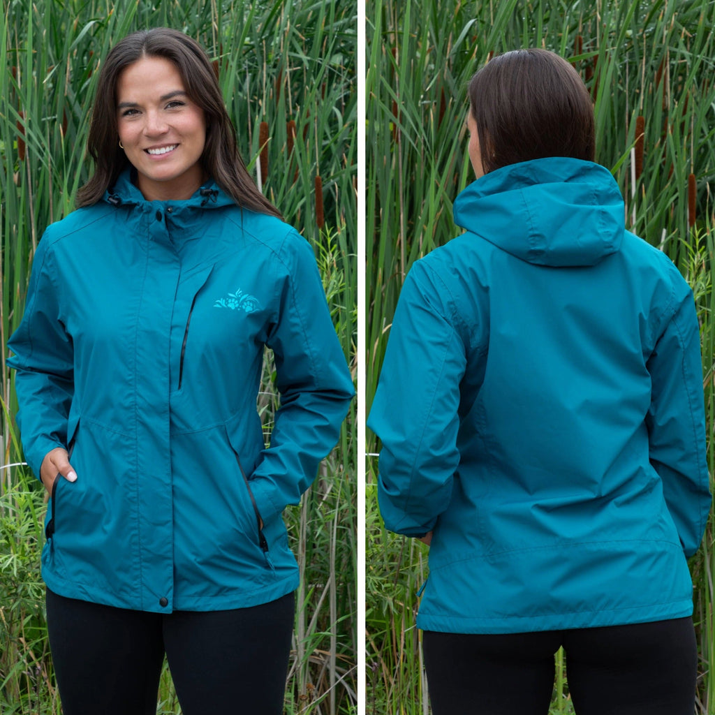 Paw Symphony Magical Print Rain Jacket