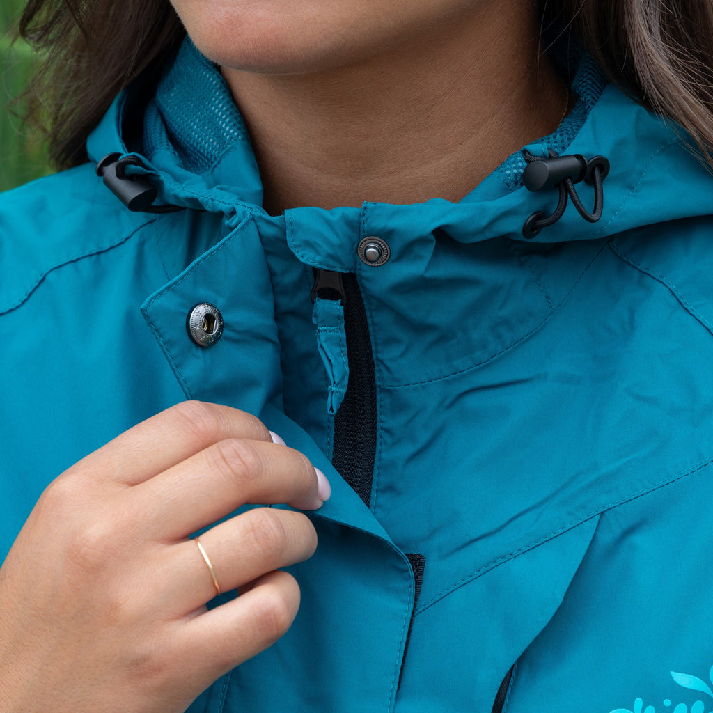 Paw Symphony Magical Print Rain Jacket