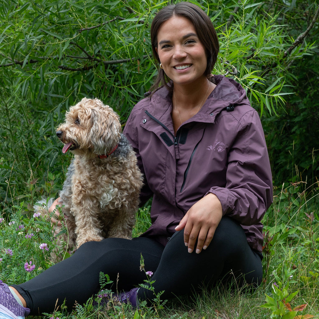 Paw Symphony Magical Print Rain Jacket