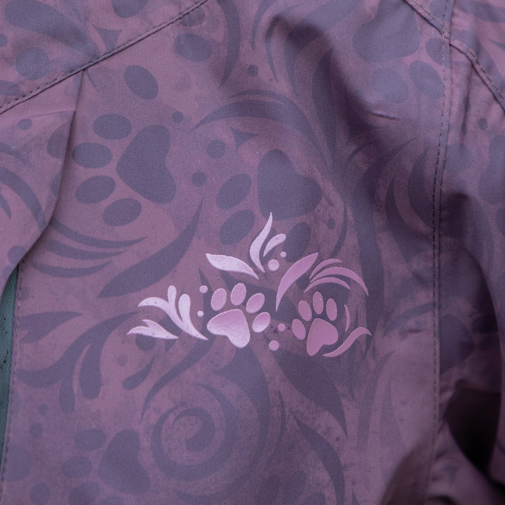 Paw Symphony Magical Print Rain Jacket