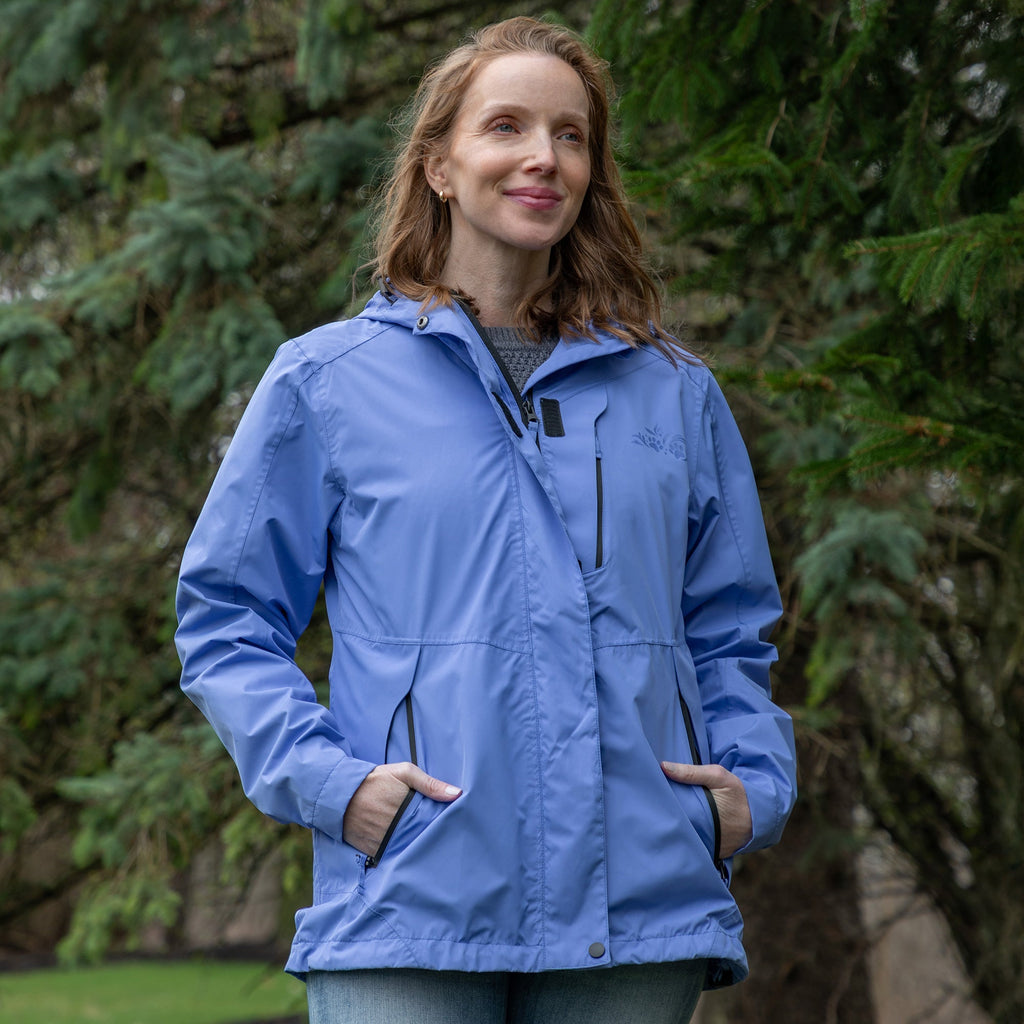 Paw Symphony Magical Print Rain Jacket