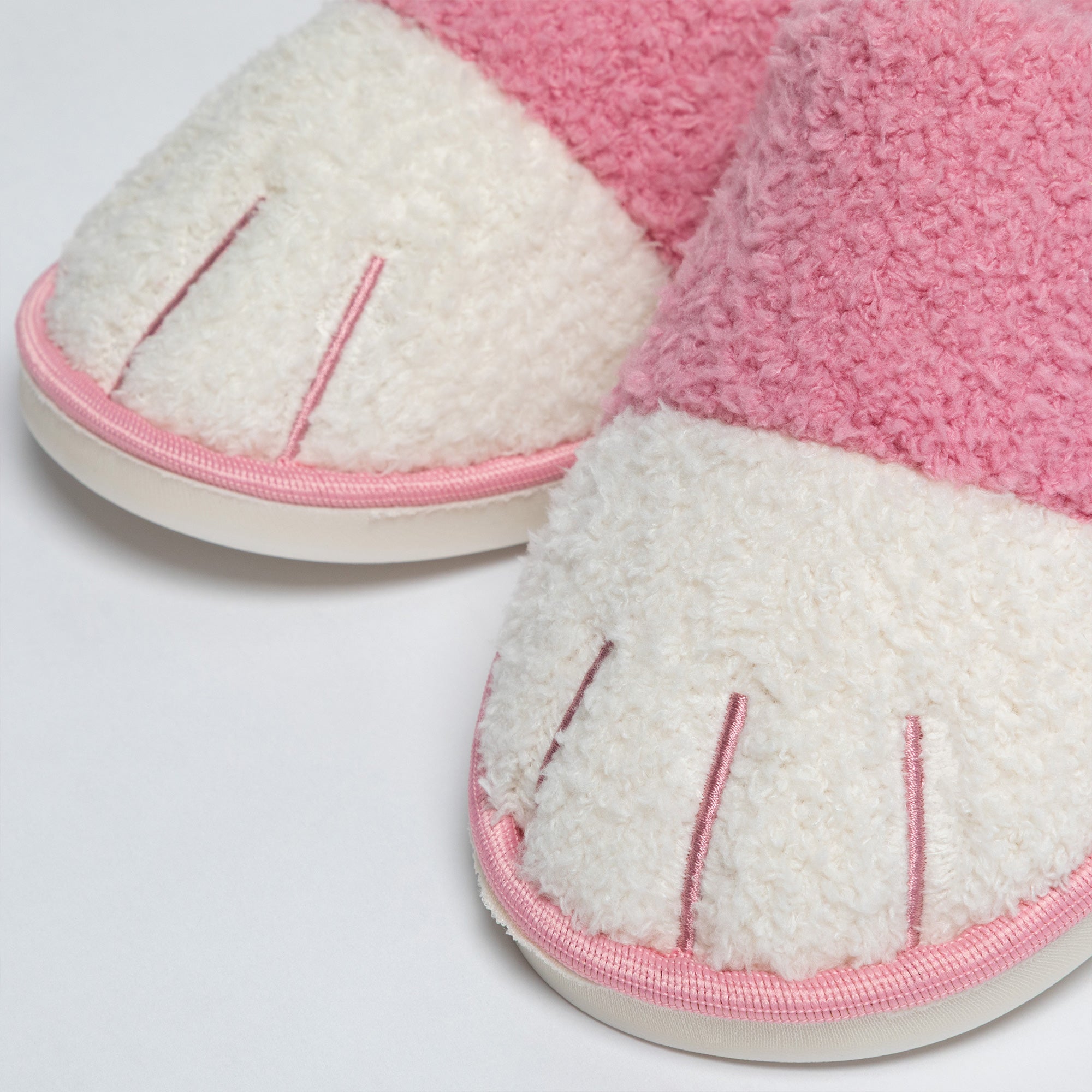 Cat Paw Fuzzy Fleece Slide Slippers