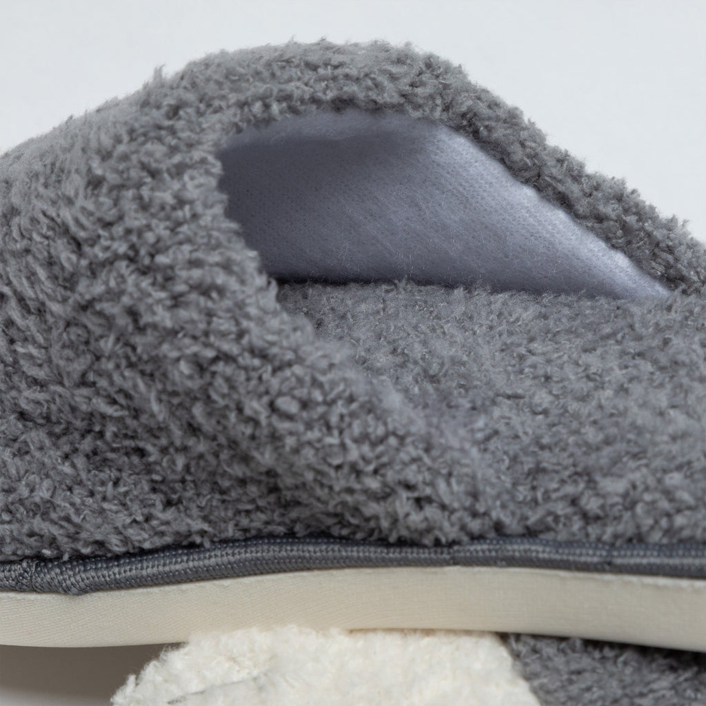Cat Paw Fuzzy Fleece Slide Slippers