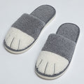 Cat Paw Fuzzy Fleece Slide Slippers