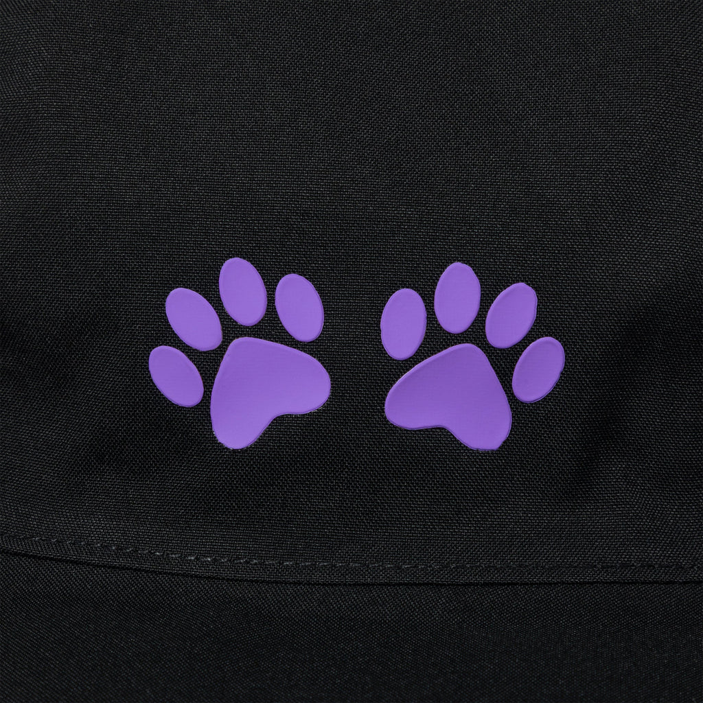 Paw Print UPF 50+ Wide Brim Rain Hat with Adjustable Sides