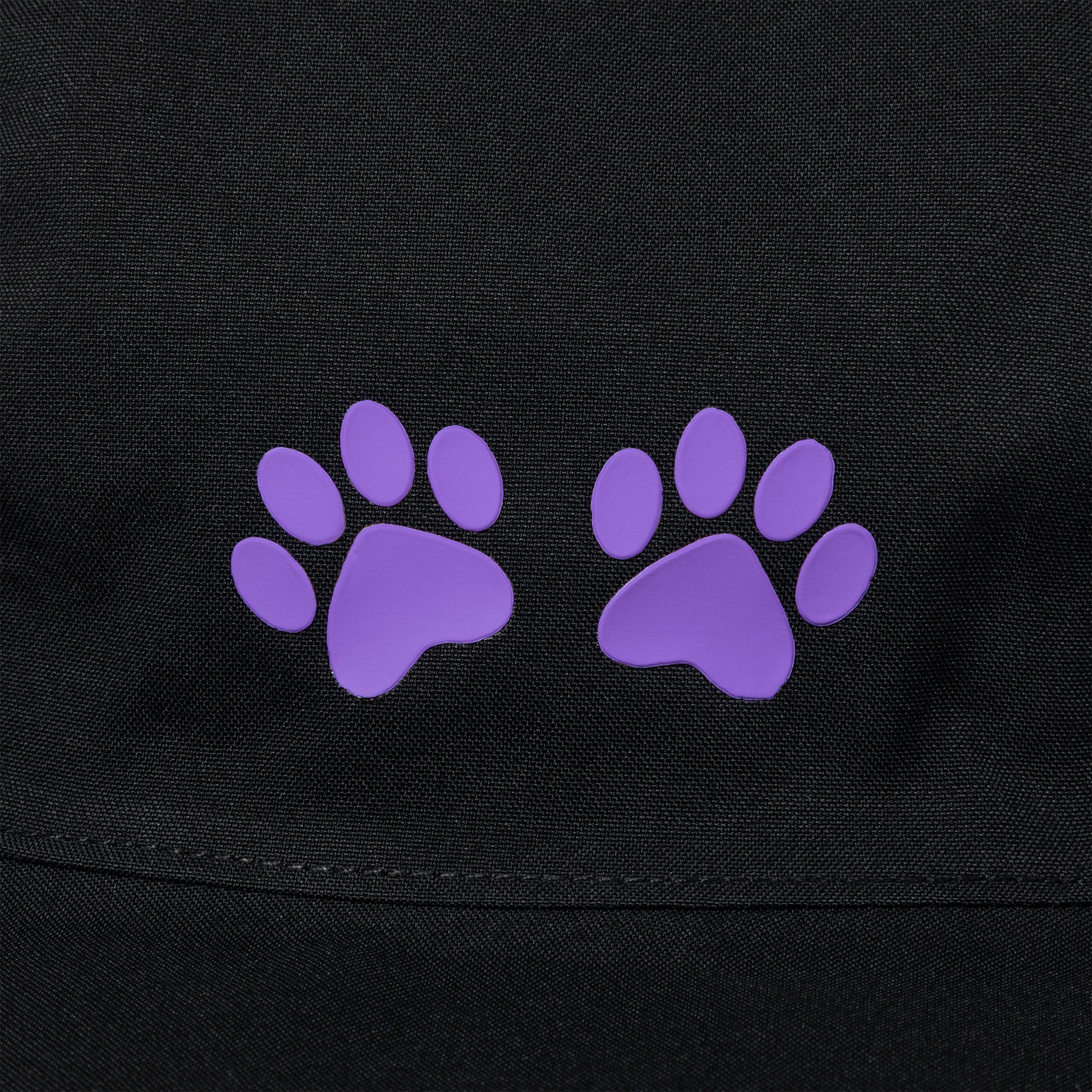 Paw Print UPF 50+ Wide Brim Rain Hat with Adjustable Sides
