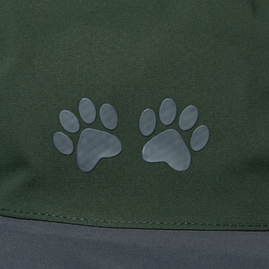 Paw Print UPF 50+ Wide Brim Rain Hat with Adjustable Sides