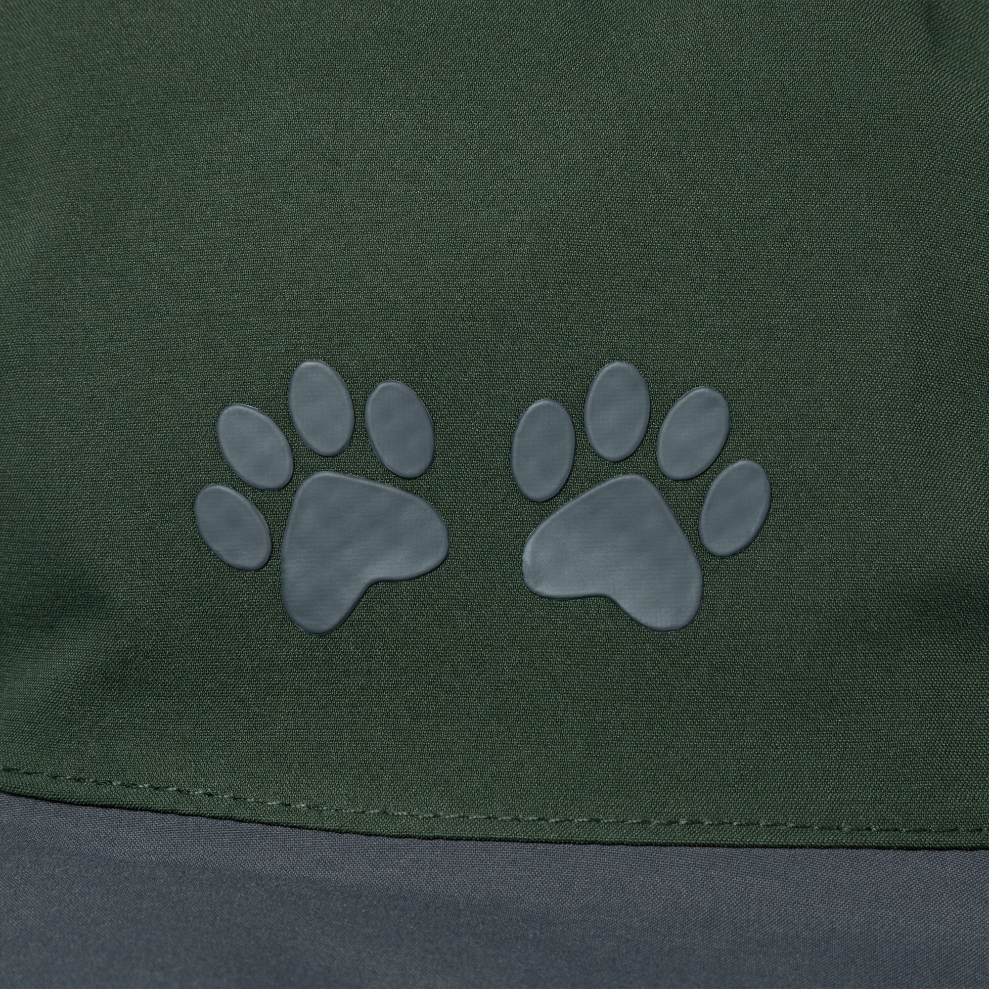 Paw Print UPF 50+ Wide Brim Rain Hat with Adjustable Sides
