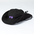 Paw Print UPF 50+ Wide Brim Rain Hat with Adjustable Sides