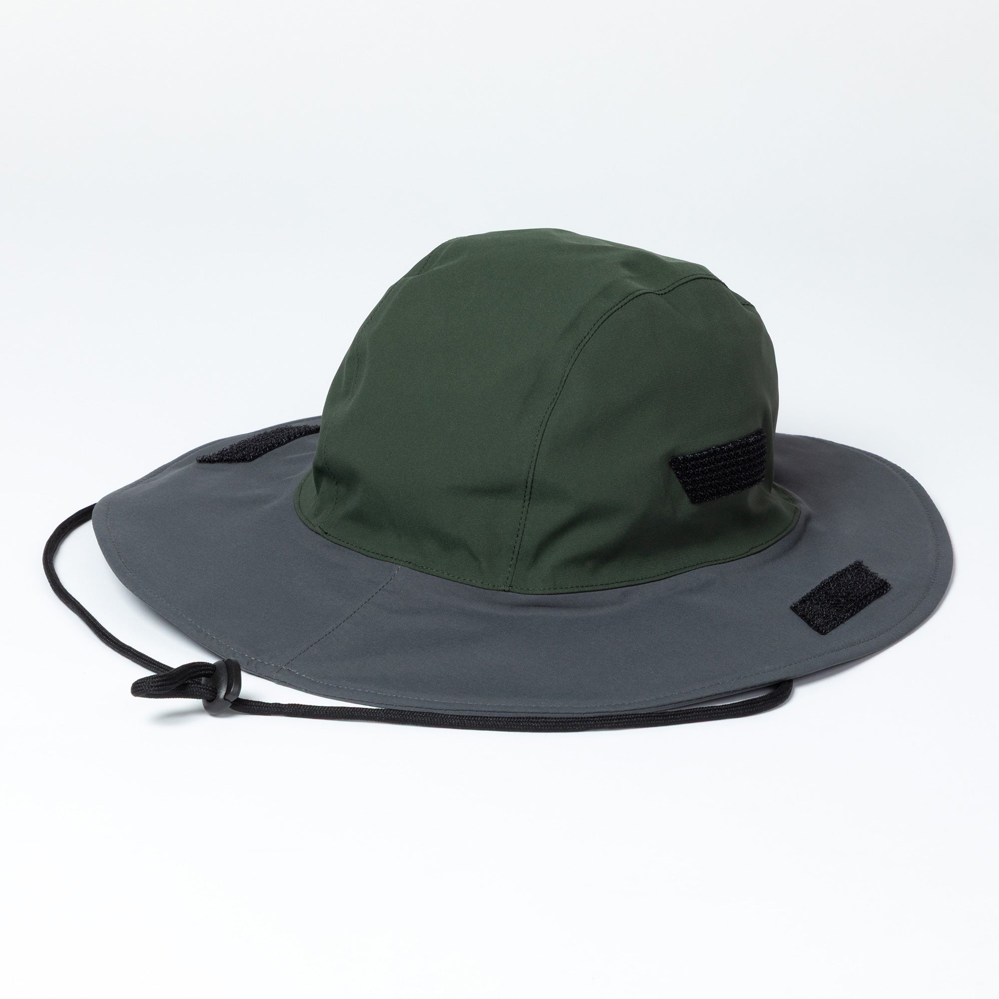 Paw Print UPF 50+ Wide Brim Rain Hat with Adjustable Sides