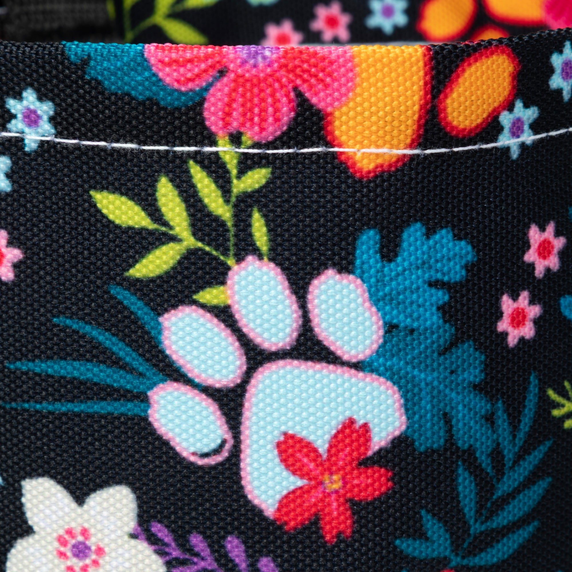 Paw Print Lightweight Foldable Car Trash Can