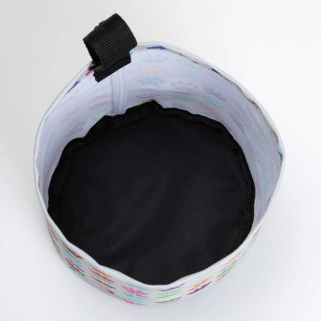 Paw Print Lightweight Foldable Car Trash Can