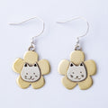 Cat & Dog Mixed Metal Earrings | Handmade, Fair Trade
