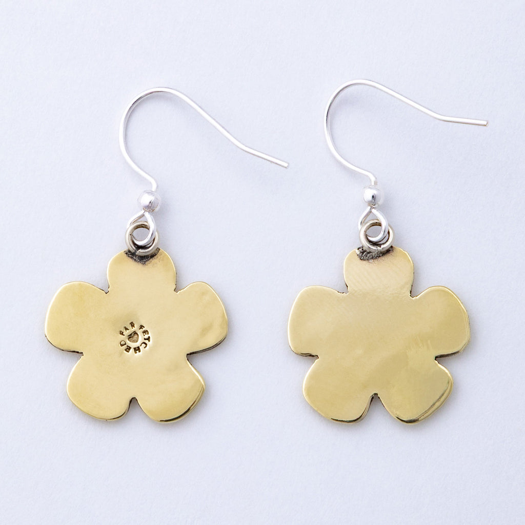 Cat & Dog Mixed Metal Earrings | Handmade, Fair Trade