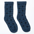 Argyle Paws Alpaca Crew Socks
