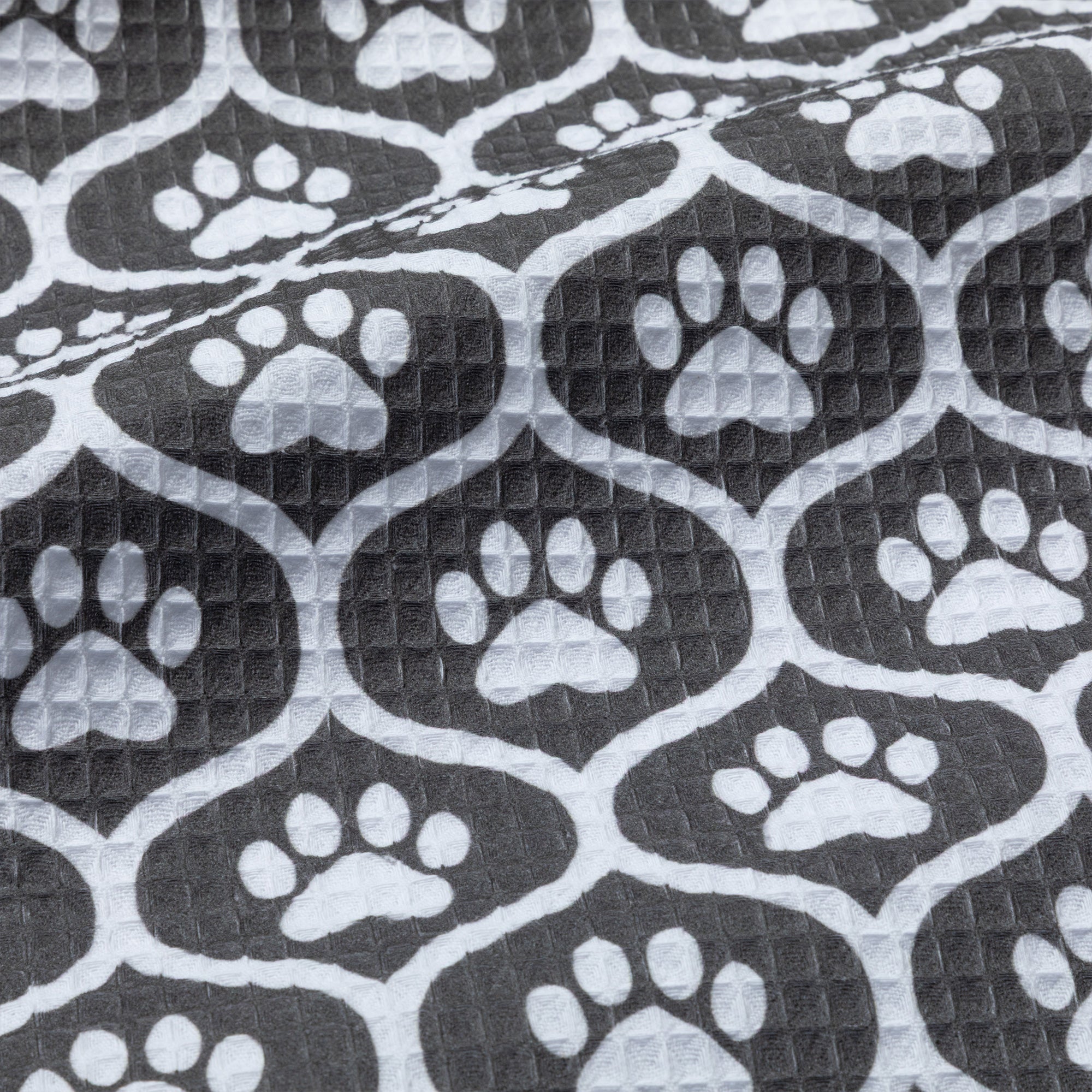 Inspired by Paws Waffle Weave Kitchen Towel - Set of 2