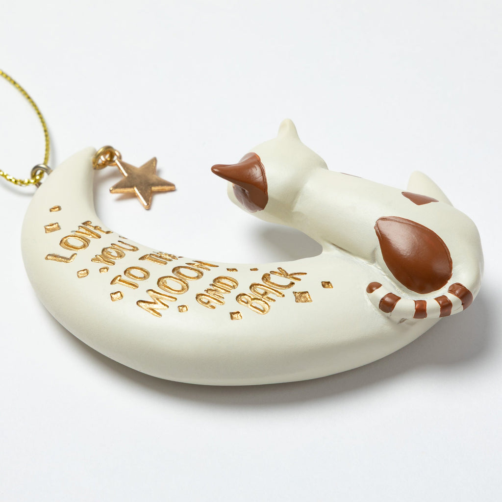 Love You to the Moon & Back Pet Lover Ornament