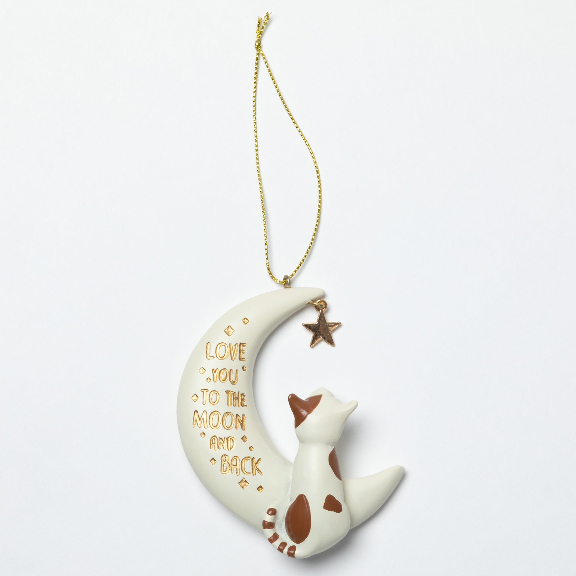 Love You to the Moon & Back Pet Lover Ornament