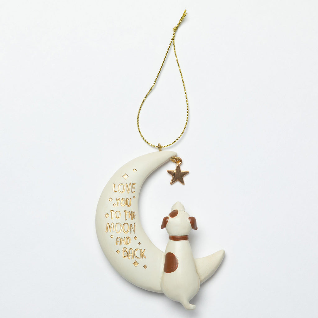 Love You to the Moon & Back Pet Lover Ornament