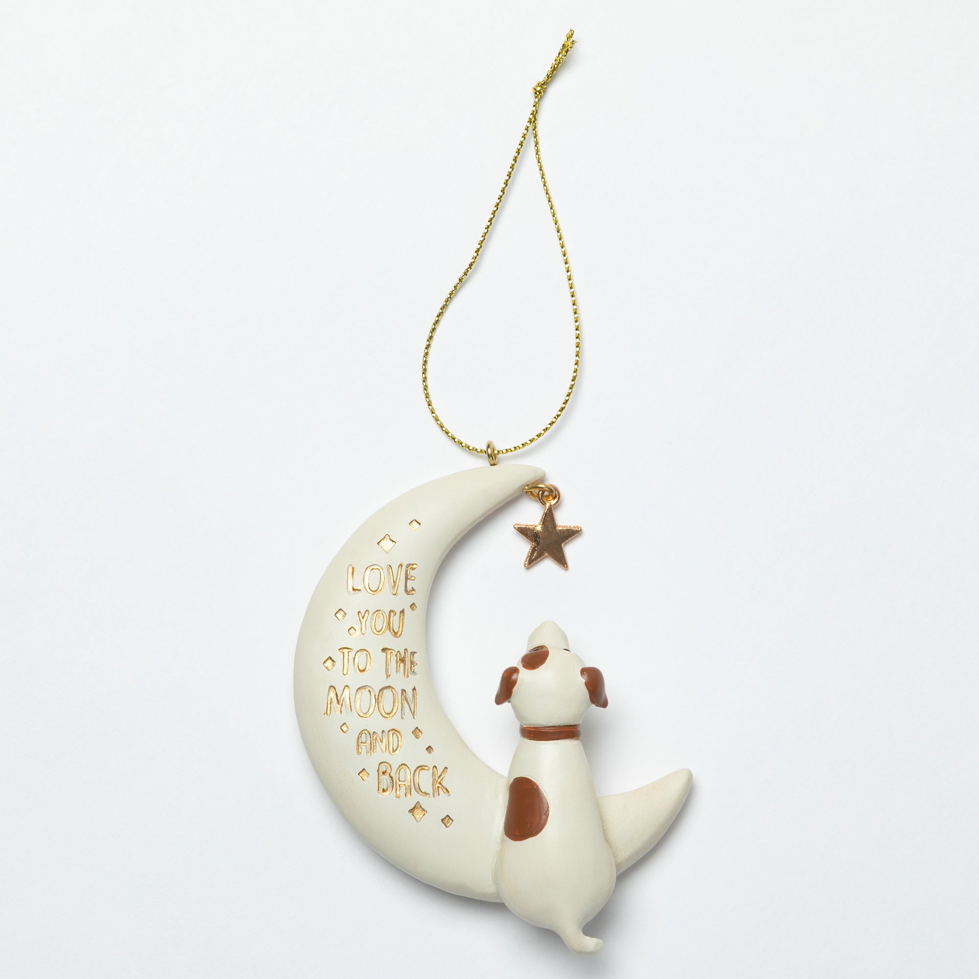 Love You to the Moon & Back Pet Lover Ornament