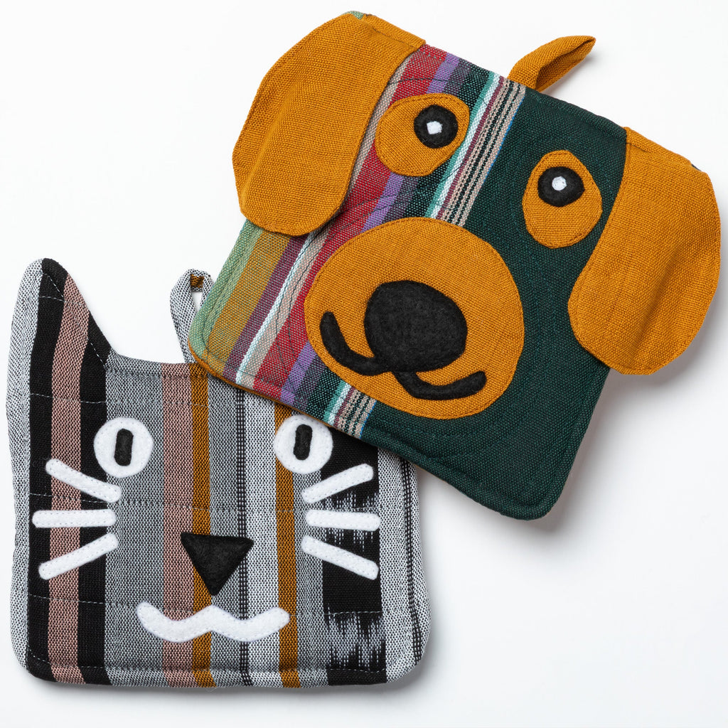 Handmade Pet Face Pot Holder
