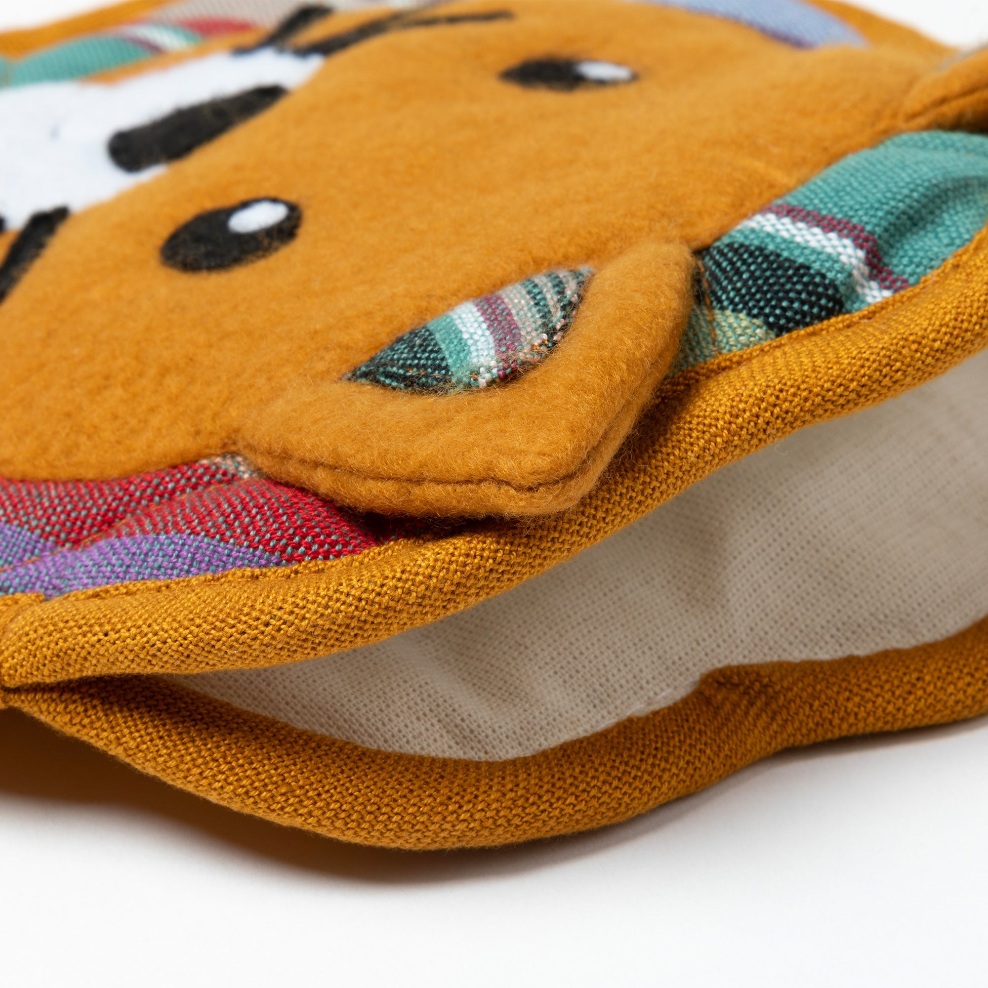 Handmade Multicolor Cat Tortilla Warmer