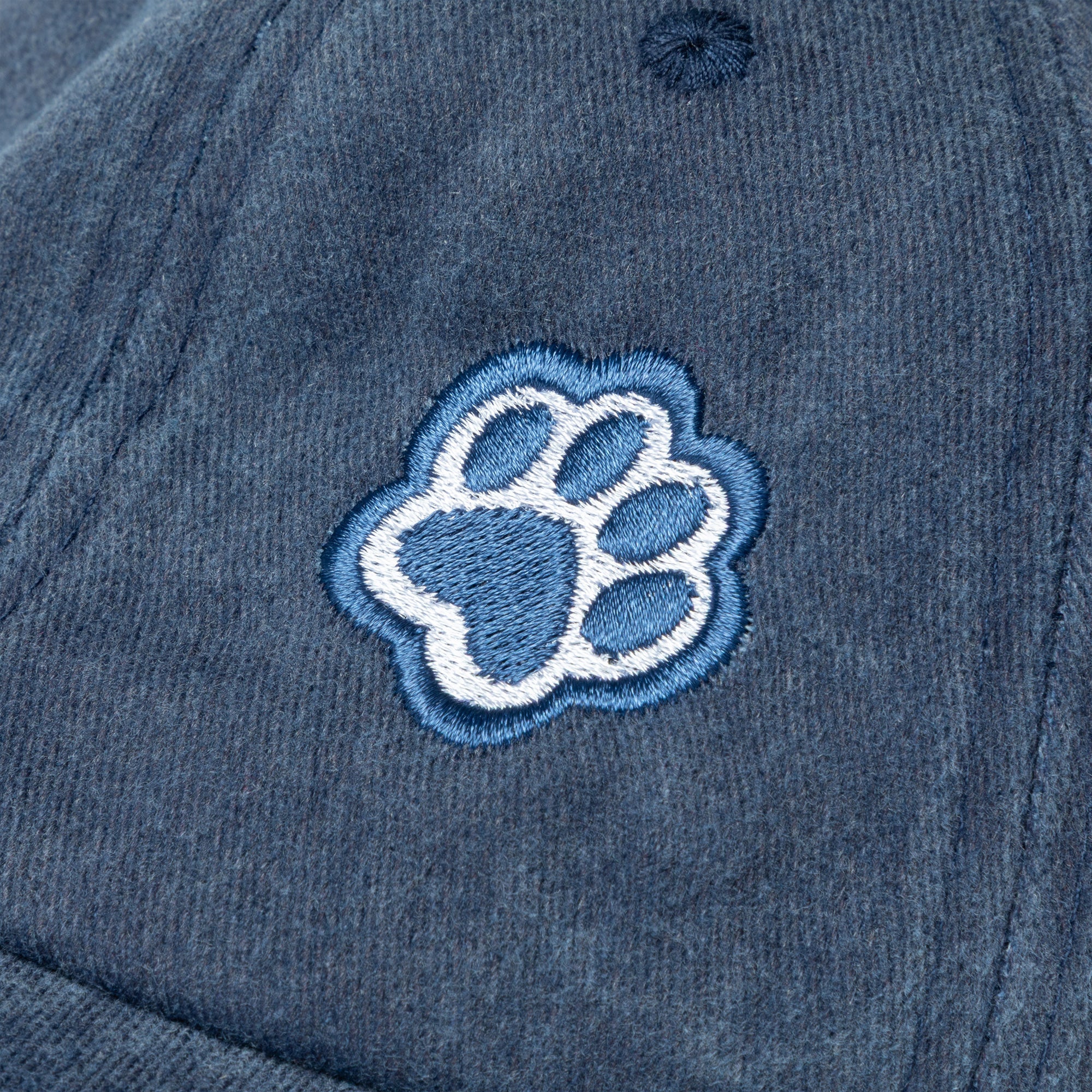 Paws Print Distressed Vintage Cotton Baseball Cap