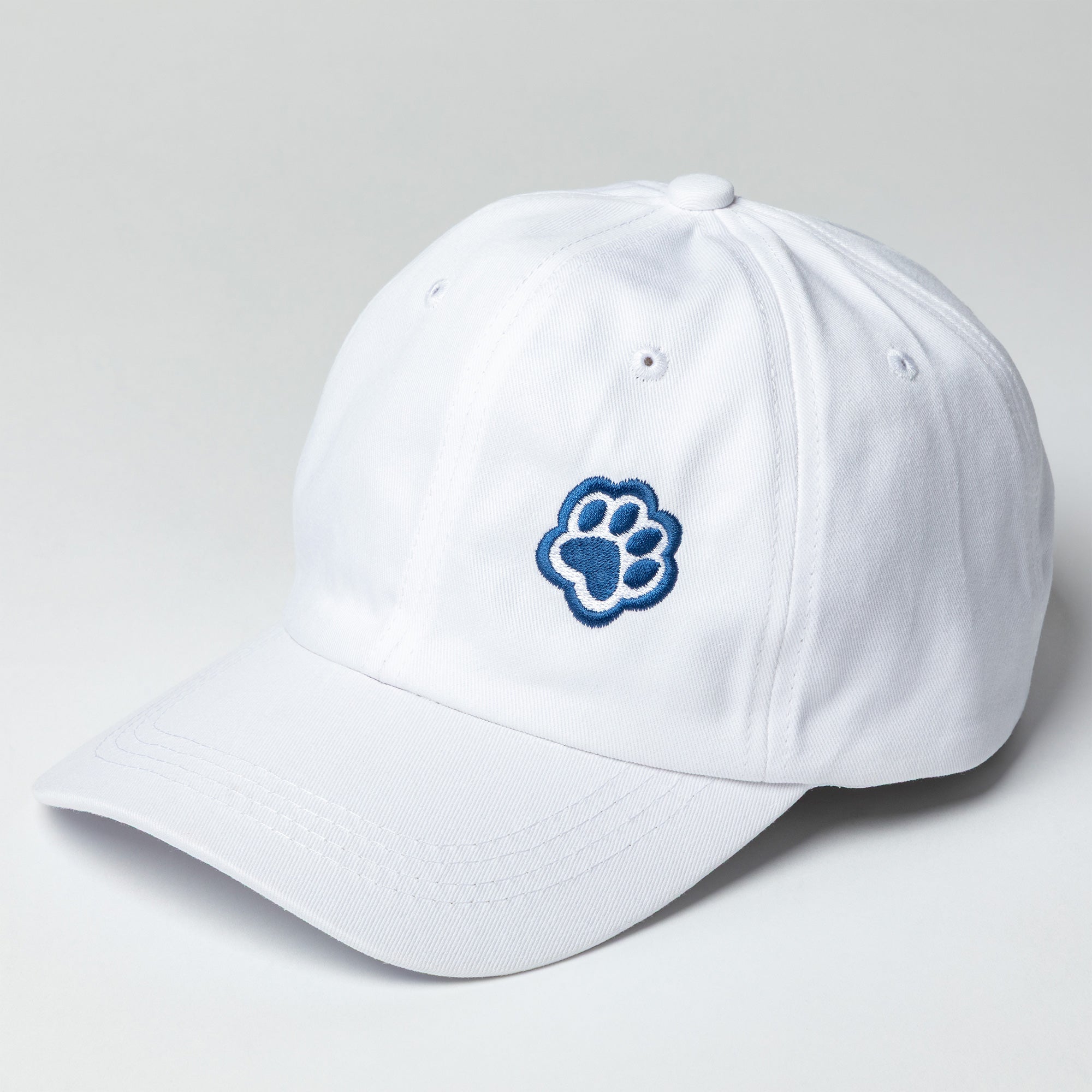 Paws Print Distressed Vintage Cotton Baseball Cap