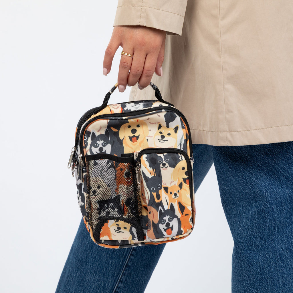 Paw Love Expandable Crossbody Daypack