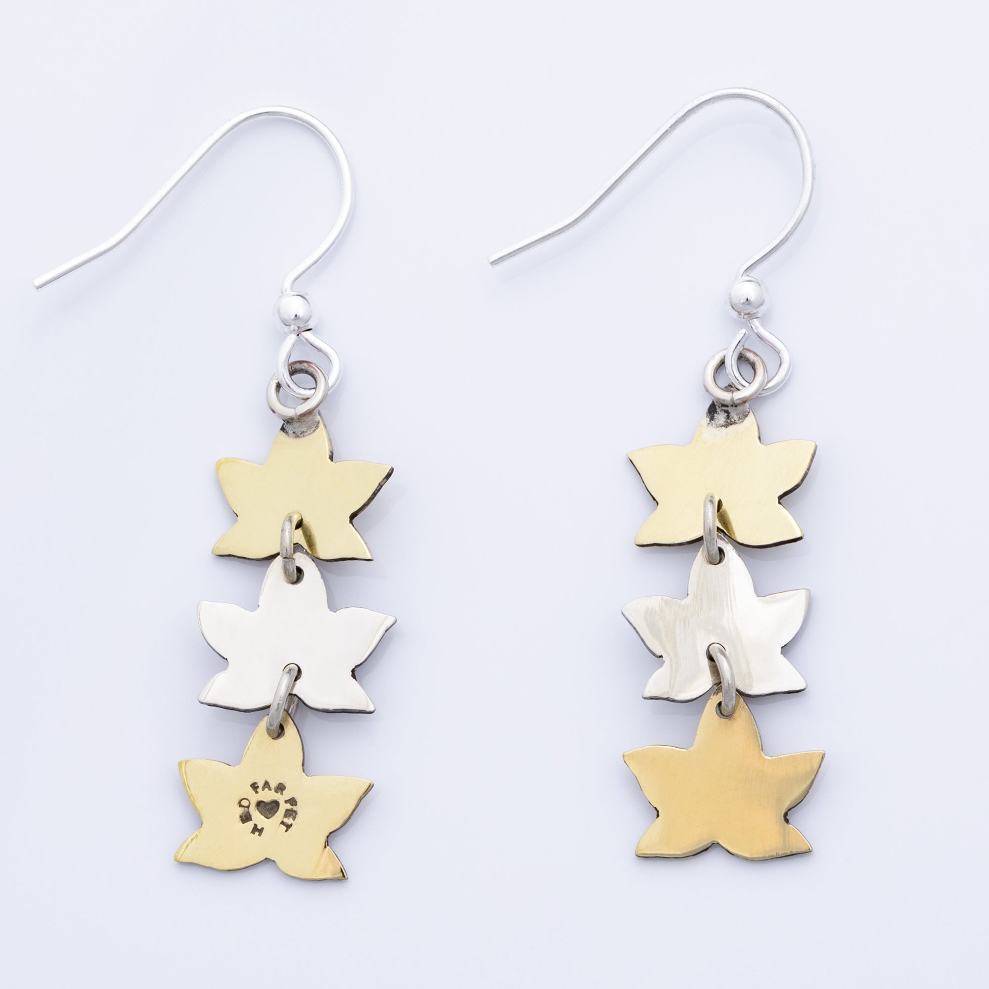 Whimsical Leaf Dangle Earrings