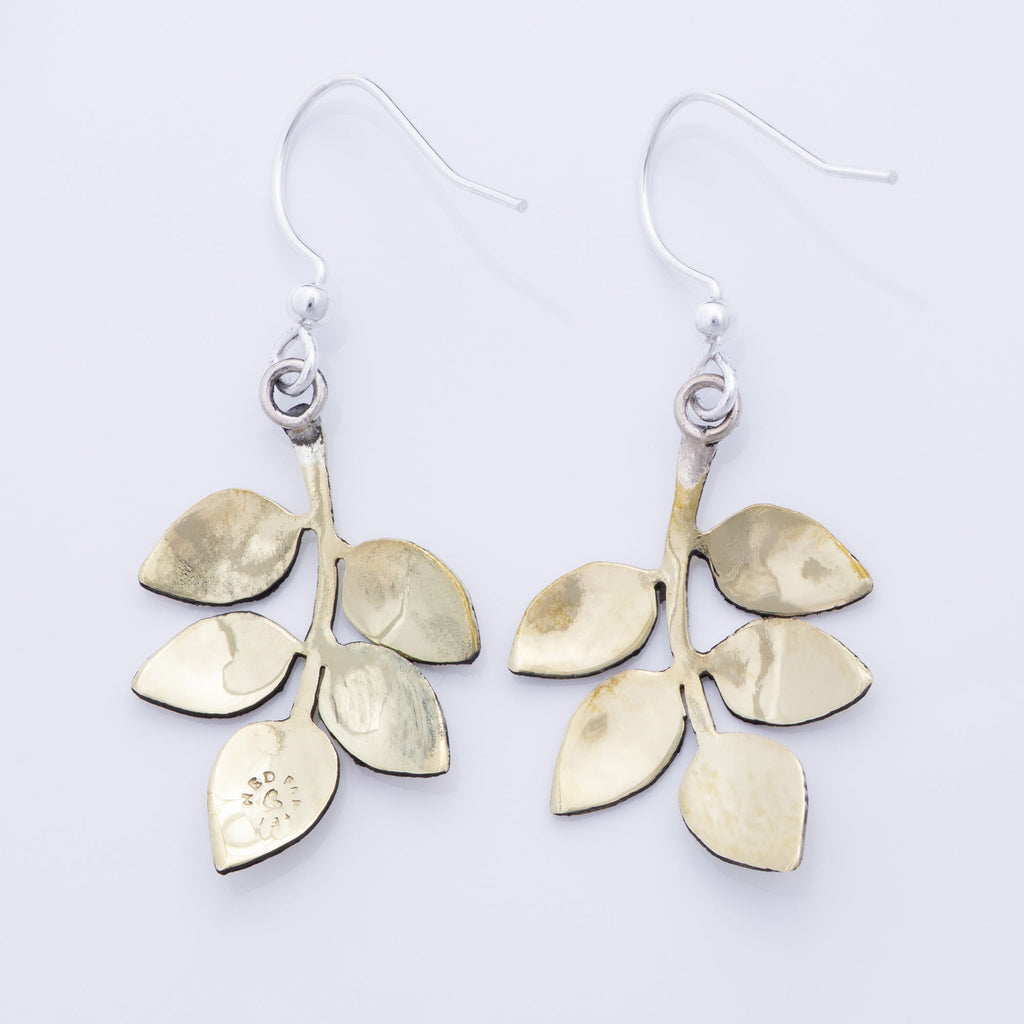 Whimsical Leaf Dangle Earrings