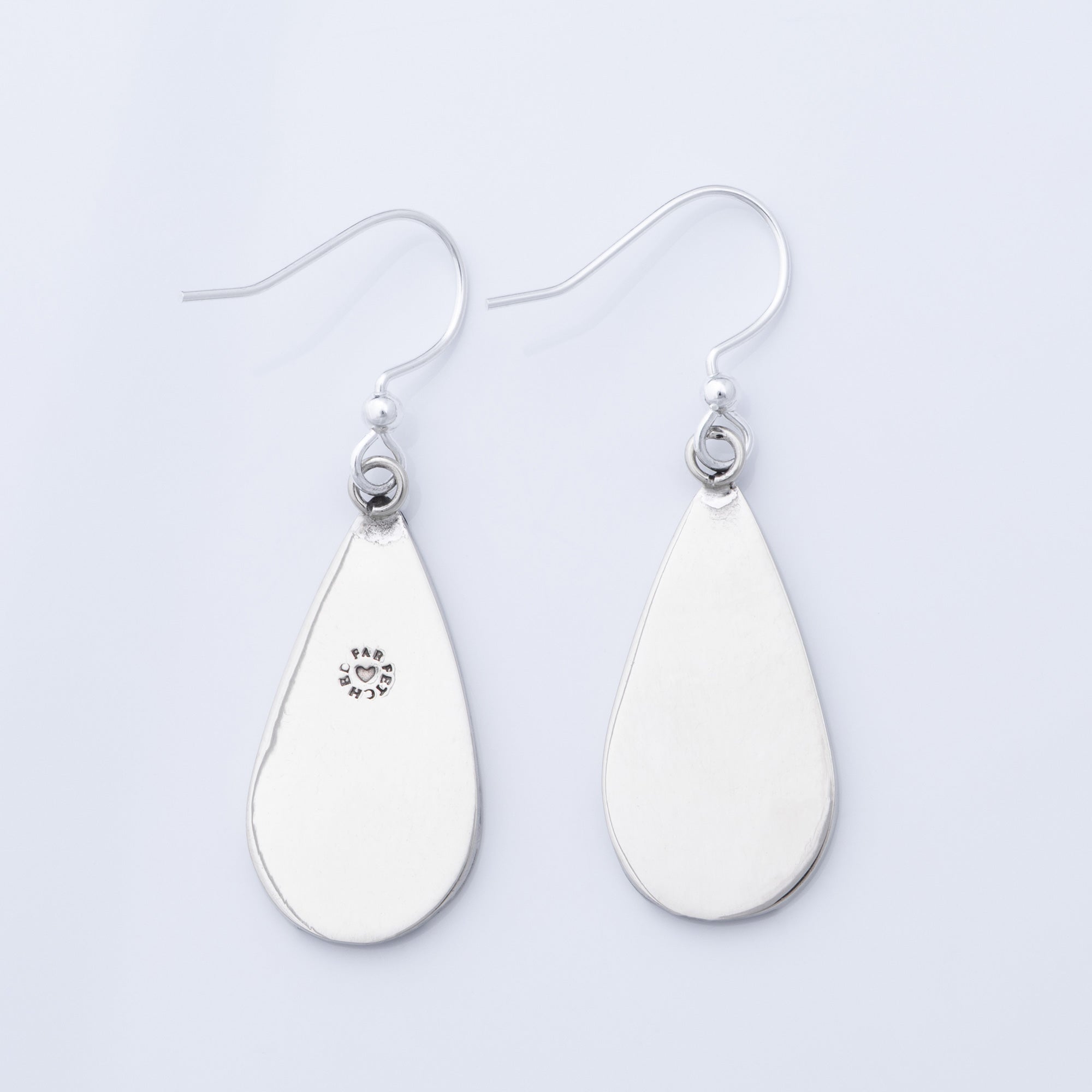 Pet Silhouette Teardrop Earrings