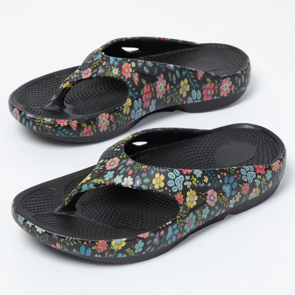 Paw Shock-Absorbing Arch Support Recovery Flip Flops