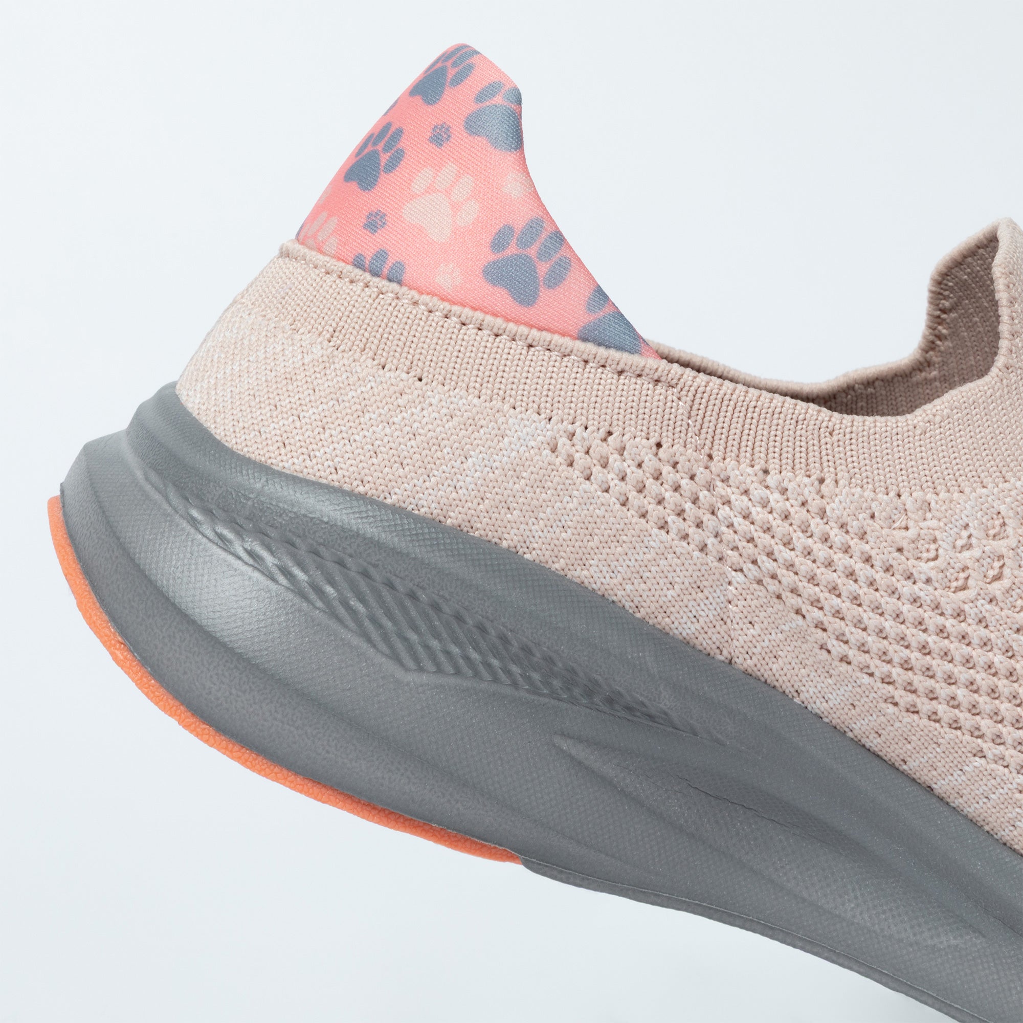 Paw Slide-in Walking Shoes with Cushioned Heel Support
