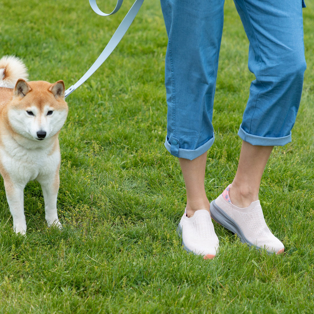 Paw Slide-in Walking Shoes with Cushioned Heel Support